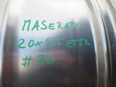 Maserati GranTurismo 20" front rim wheel ball polished #5497