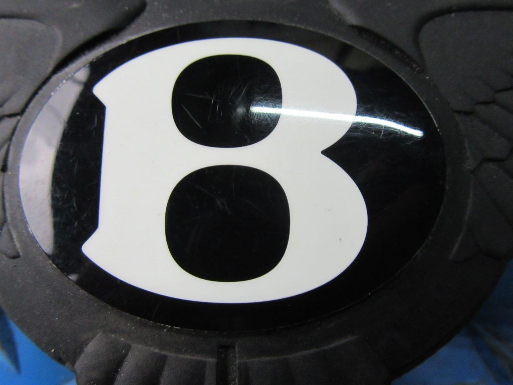 Genuine Bentley GT Continental Mulsanne Boot Trunk Release Emblem – Chrome – 3W0853630J