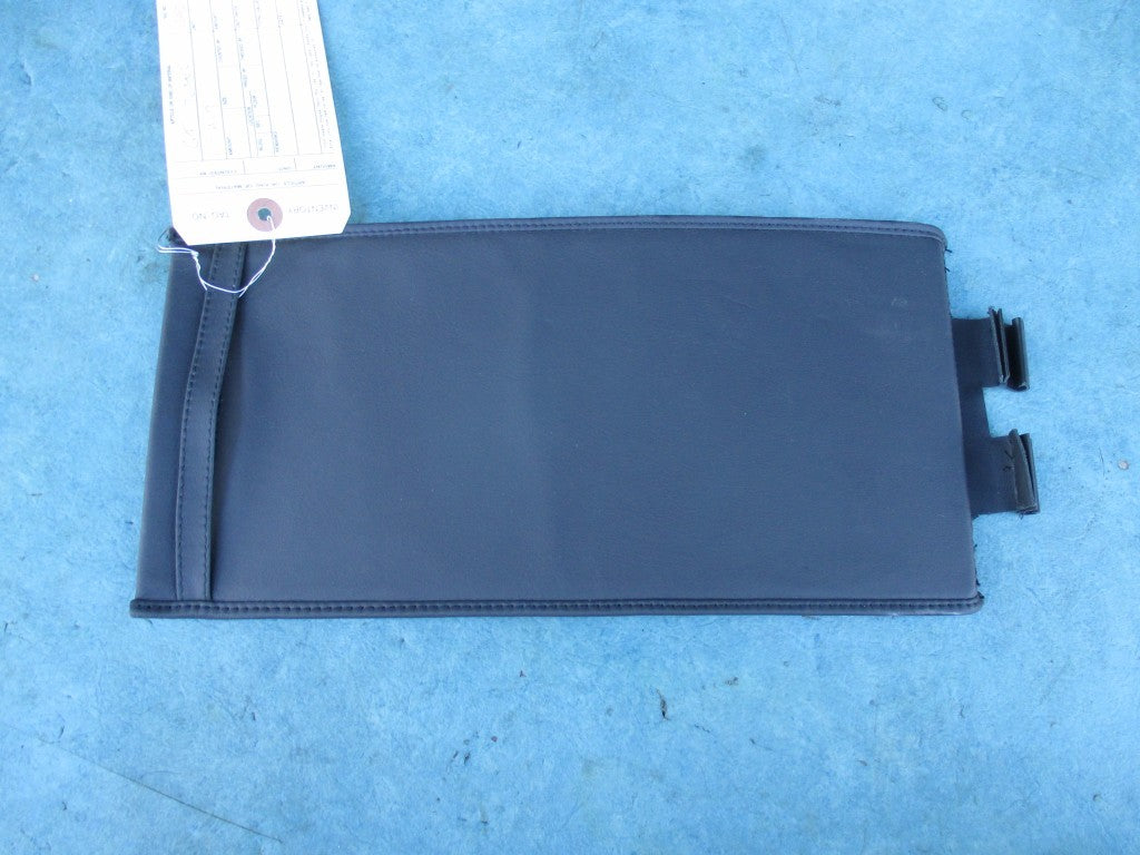 Bentley Continental Gt rear armrest tunel leather cover trim panel flap
