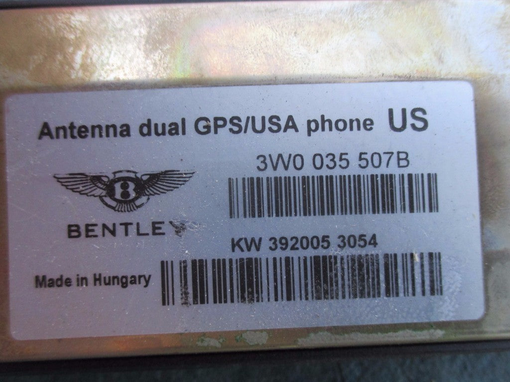 Bentley Gtc Gt Flying Spur dual antenna gps phone