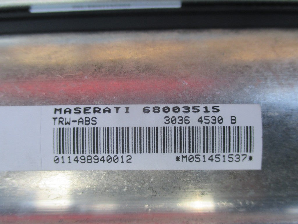 Maserati Quattroporte right passenger side dashboard airbag #5518