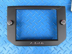 Maserati Ghibli radio interface monitor display surround trim with knobs #8924