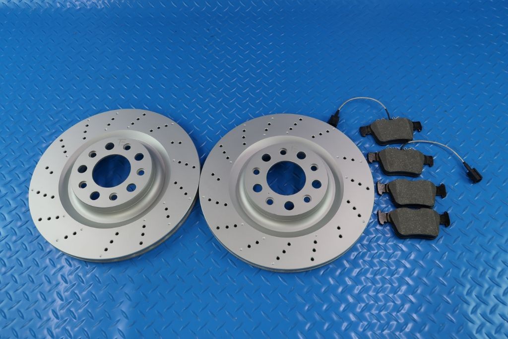 Alfa Romeo Giulia filters & rear brake pads drilled rotors TopEuro #11332