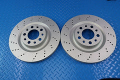 Alfa Romeo Giulia filters & rear brake pads drilled rotors TopEuro #11332