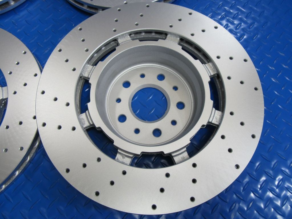Gt Rotor Sale! OEM factory Maserati GranTurismo Gt front rear brake rotors ...