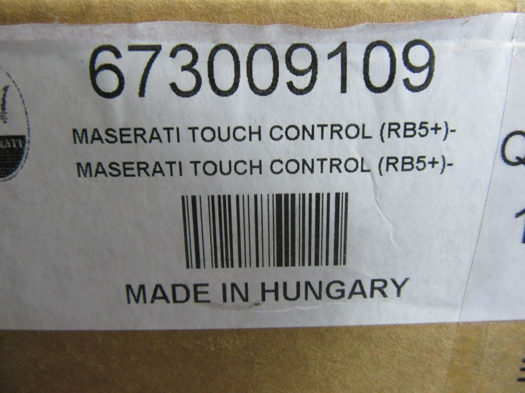 Maserati Ghibli information radio navigation display touch screen #6613