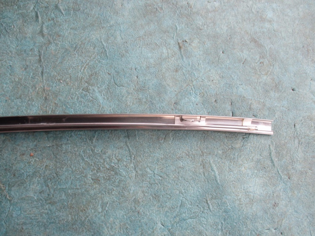 Bentley Flying Spur Right Rear door top chrome molding strip #9018