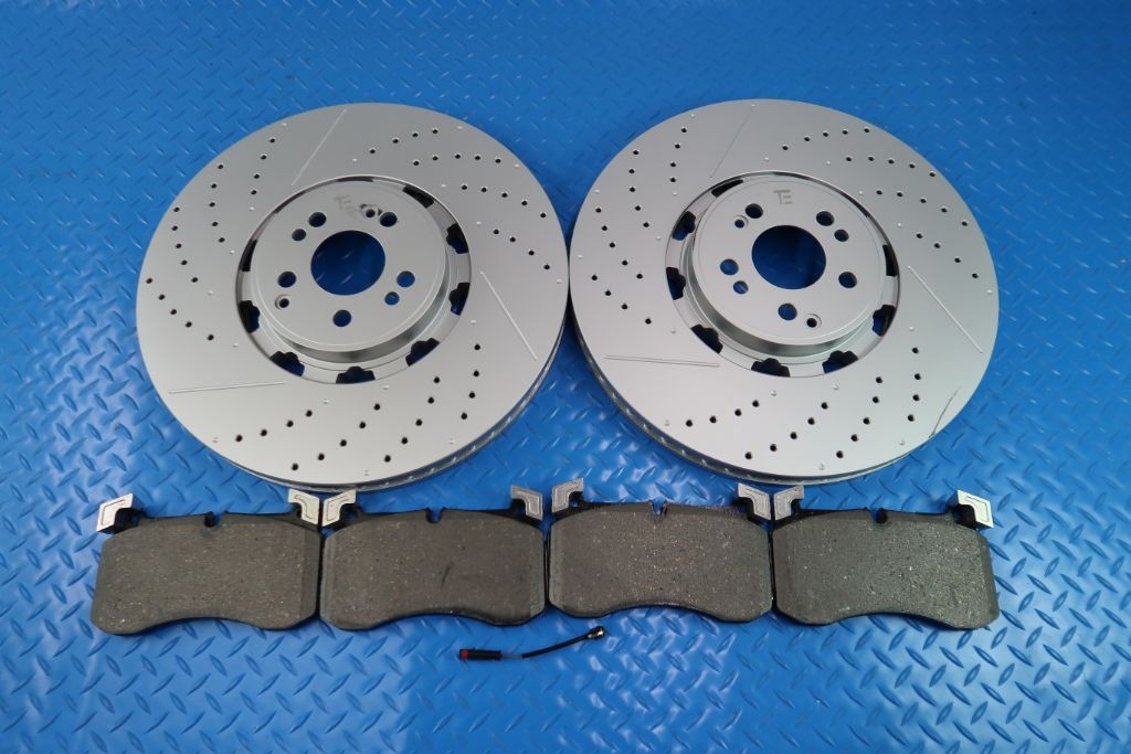 Mercedes Gle63 Gls63 Amg front brake pads & rotors TopEuro #11934