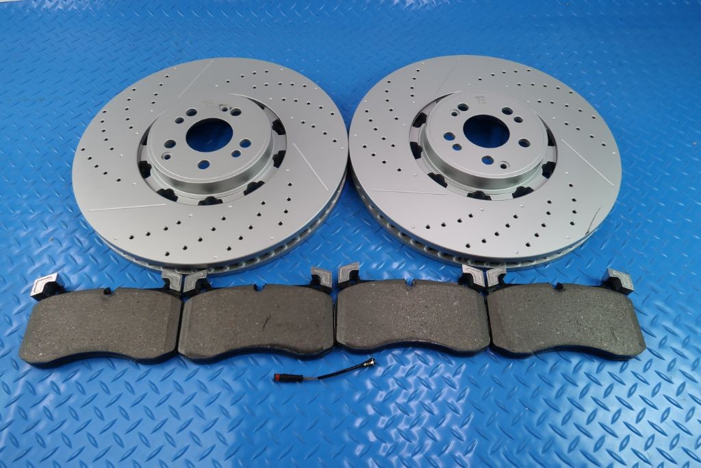 Mercedes Gle63 Gls63 Amg front brake pads & rotors TopEuro #11934