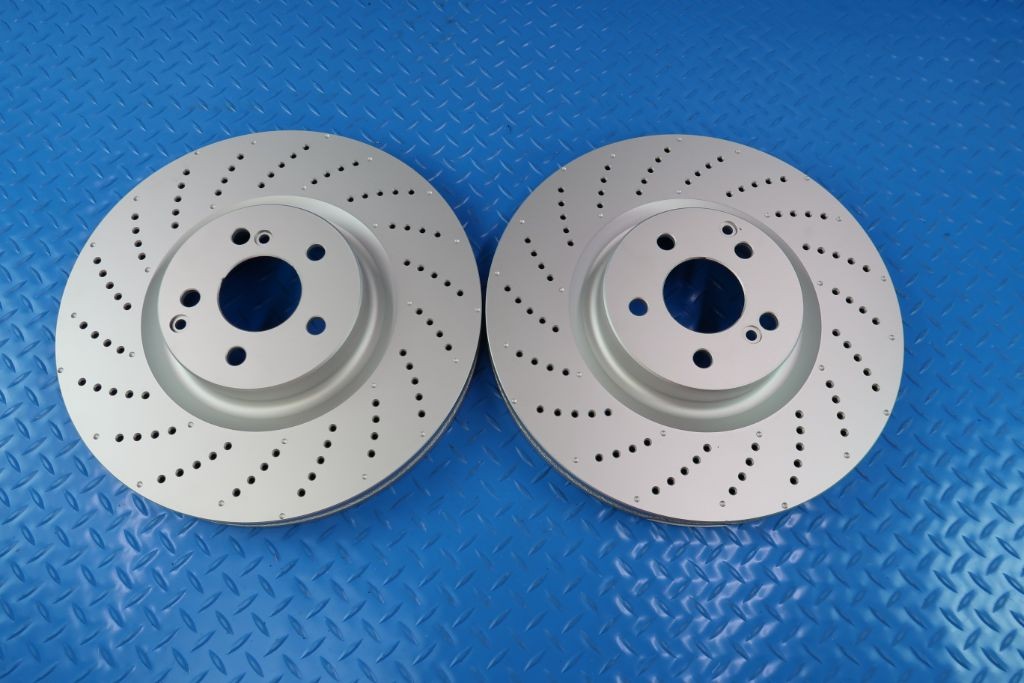 Mercedes C63 Amg front brake disc rotors TopEuro #11954