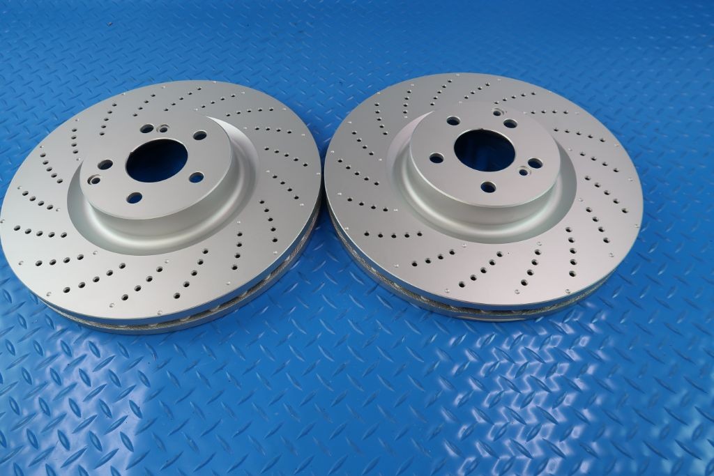 Mercedes C63 Amg front brake disc rotors TopEuro #11954