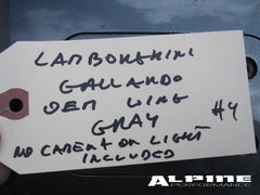 Lamborghini Gallardo rear spoiler wing - Gray