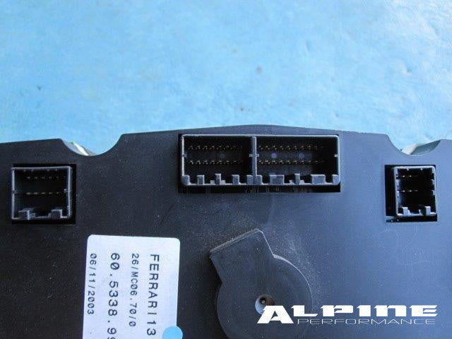 Ferrari 360 Rpm Sensor Ferrari 360 Modena Spider Cluster Speedometer – Alpine Performance